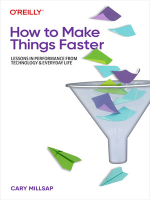 cover image of How to Make Things Faster
